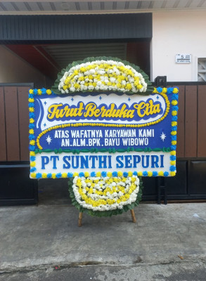 Papan Bunga Duka di Kaligawe